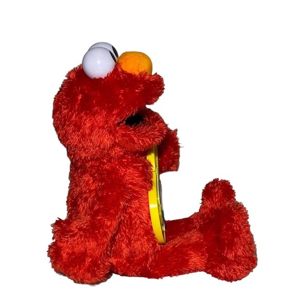 Hasbro Elmo Singing Tot Plush Guitar Sounds And  Mouth Moves Signing Music AS IS - Picture 4 of 10